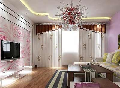 客厅天花板的风水布置