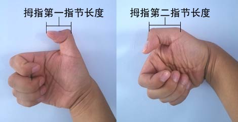 拇指的手相