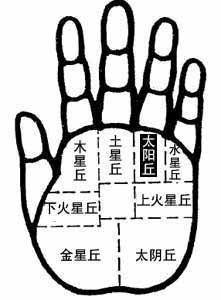 太阳丘的手相